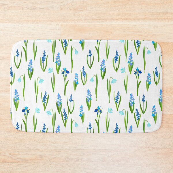 Item preview, Midnight Bloom: Vibrant Blue Botanical Garden designed and sold by LiveLearnCreate.
