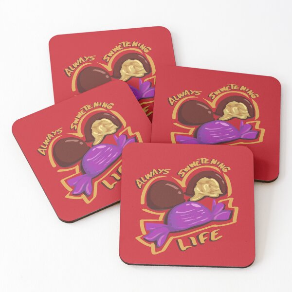 Item preview, Always Sweetening Life - Chocolate Bonbon Illustration designed and sold by Dantttart.