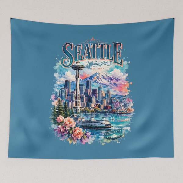 Item preview, Seattle Enchanted designed and sold by CristianoArt.