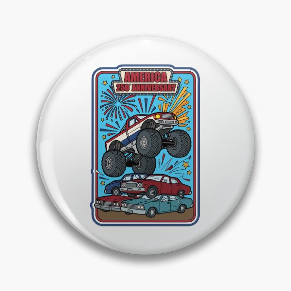 Item preview, Monster Truck Independence Tour - opt 2 designed and sold by jlStopMedia.