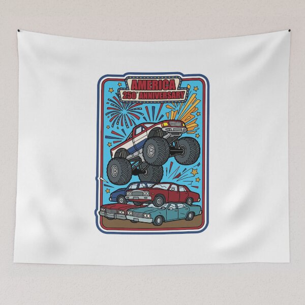 Item preview, Monster Truck Independence Tour - opt 2 designed and sold by jlStopMedia.