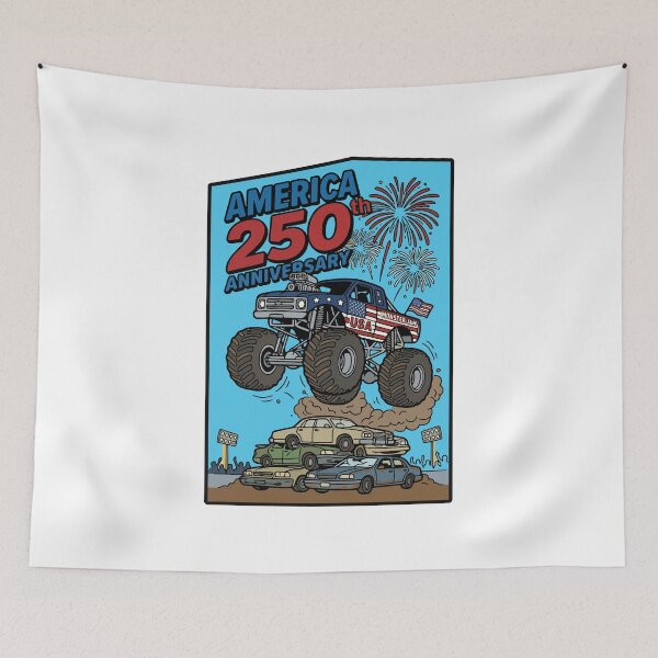Item preview, Monster Truck Independence Tour - opt 1 designed and sold by jlStopMedia.