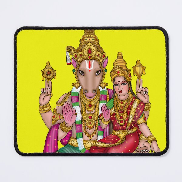 Item preview, Lord Hayagriva Artwork | Divine Hindu God Digital Painting Illustration designed and sold by Harshit_Digital_Arts.