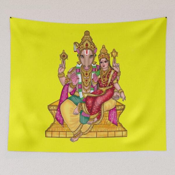 Item preview, Lord Hayagriva Artwork | Divine Hindu God Digital Painting Illustration designed and sold by Harshit_Digital_Arts.