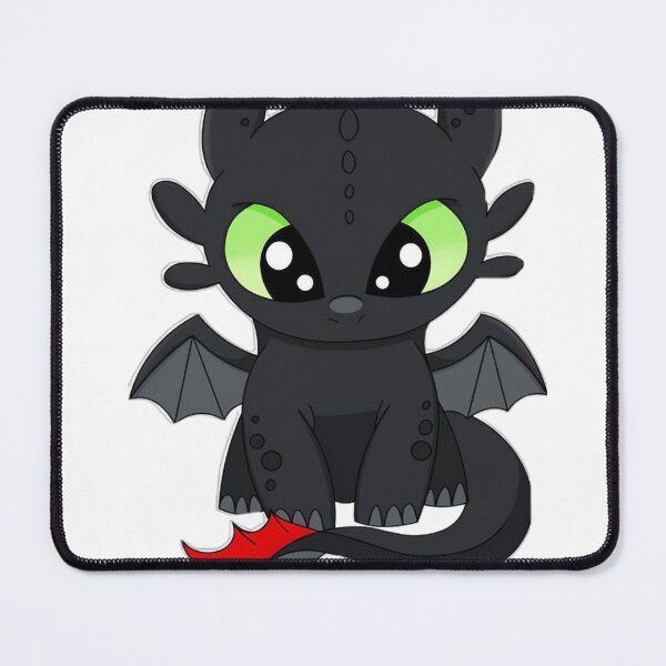 Item preview, Cute Black Baby Dragon designed and sold by nyxium-art.