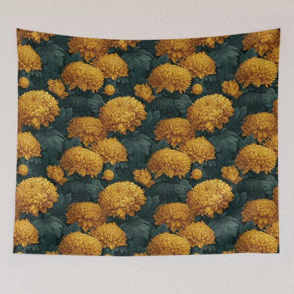 Item preview, Charming Chrysanthemum Flower  - Flower Bouquet Pattern  - Mothers Day Ideas designed and sold by RoyalStarsPatts.