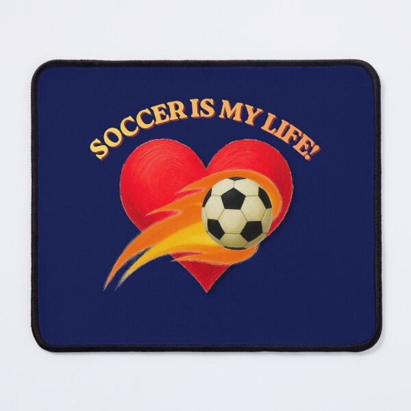 Item preview, soccer is my life designed and sold by PhoeniXDreamer.