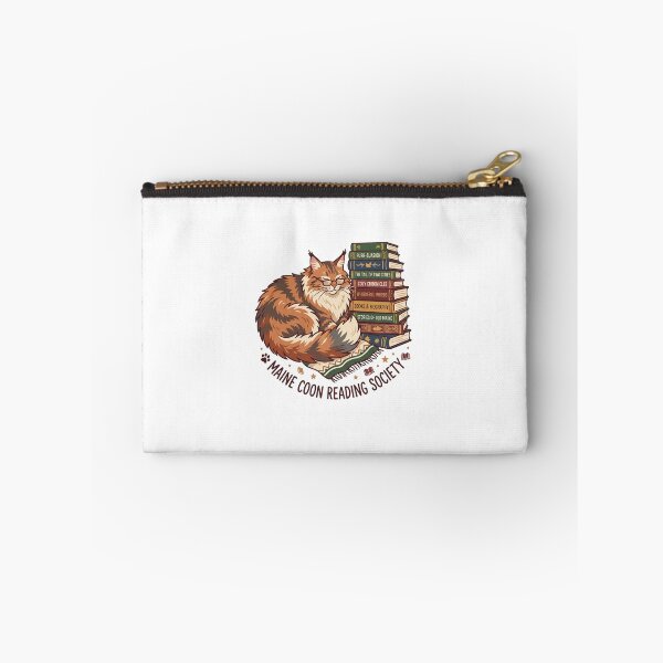 Item preview, Maine Coon Reading Society Vintage Hardcover Book designed and sold by PictoVibe.