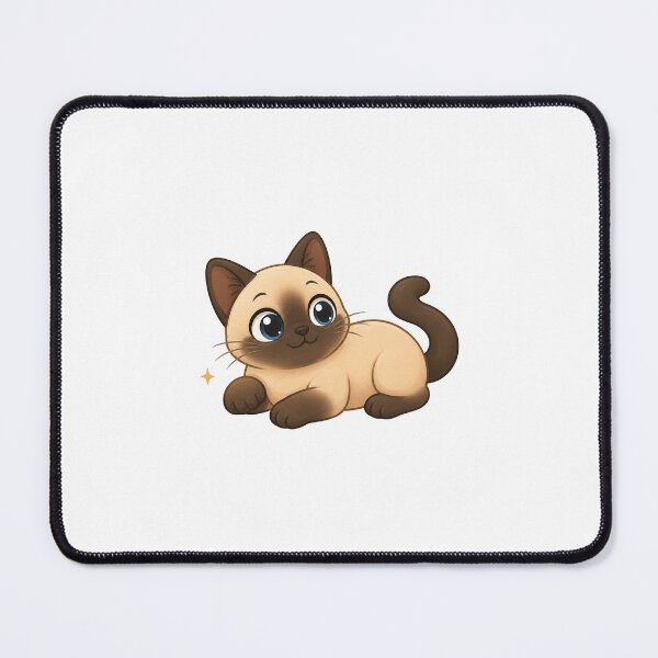 Item preview, Siamese cat designed and sold by AleePadZ.