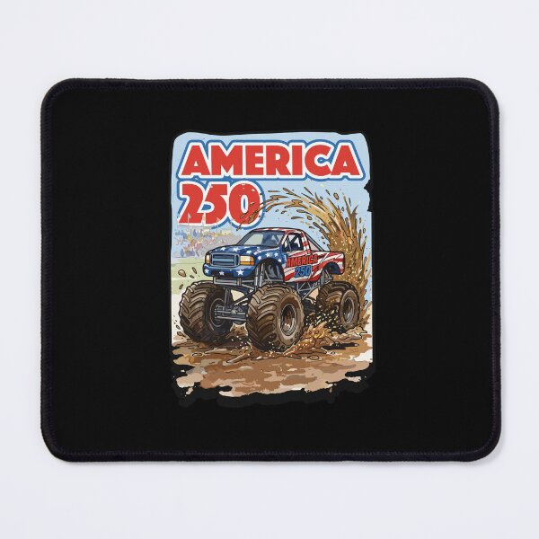 Item preview, Stars, Stripes & Mud Tires - opt 2 designed and sold by jlStopMedia.