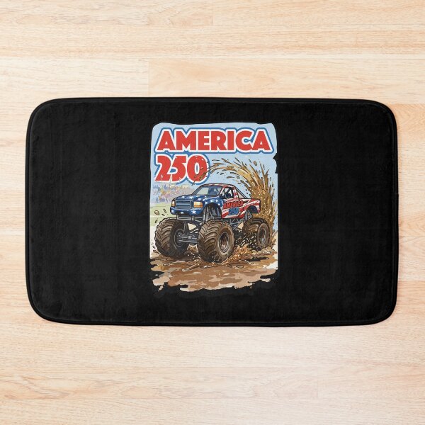 Item preview, Stars, Stripes & Mud Tires - opt 2 designed and sold by jlStopMedia.