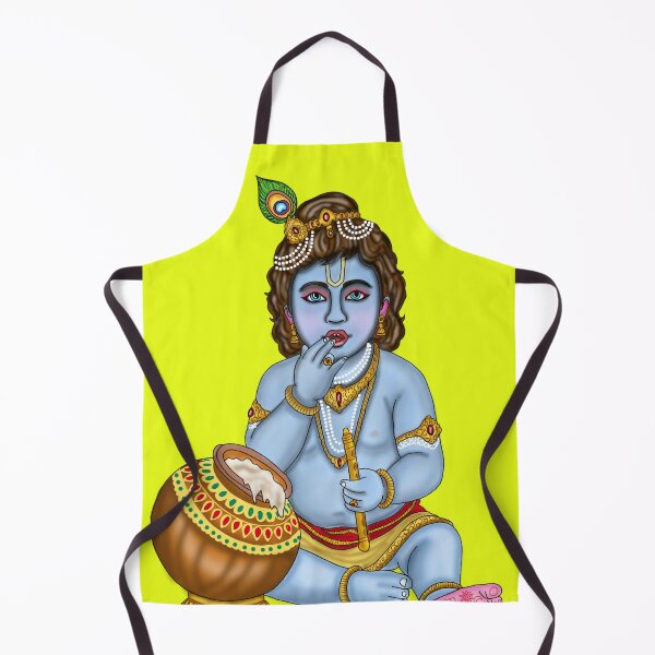 Item preview, Lord Krishna Artwork | Divine Hindu God Digital Painting Illustration designed and sold by Harshit_Digital_Arts.