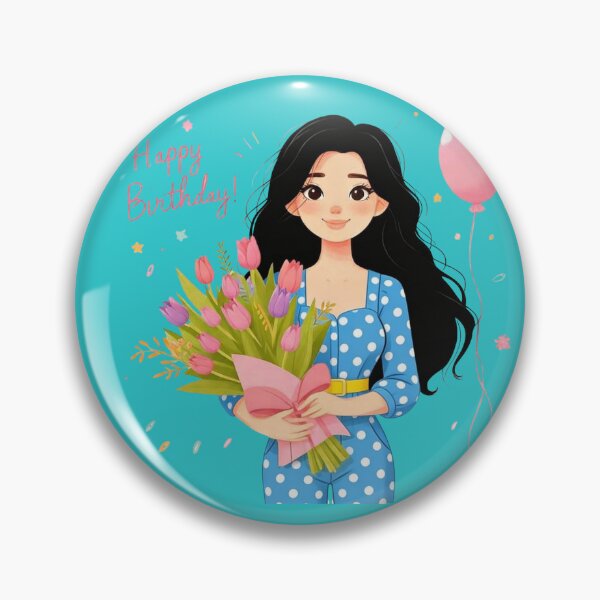 Item preview, Birthday Girl Cute Polka Dot Dress designed and sold by Innova_Creations.