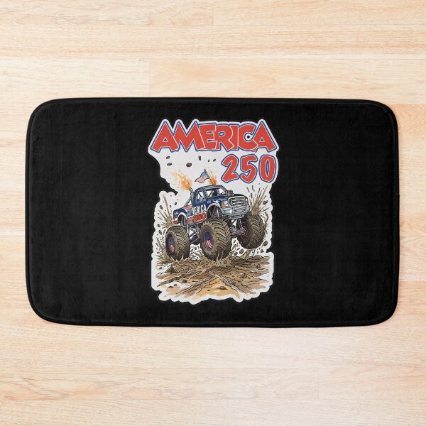 Item preview, Stars, Stripes & Mud Tires - opt 1 designed and sold by jlStopMedia.