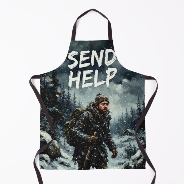 Item preview, Send Help Survival Thriller Movie Tribute Art Poster designed and sold by Art's Diner.