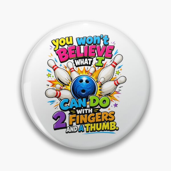 Item preview, Two fingers and a Thumb Bowling Shirt T-Shirt designed and sold by NewEraPress.