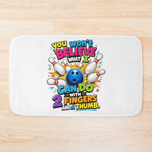 Item preview, Two fingers and a Thumb Bowling Shirt T-Shirt designed and sold by NewEraPress.