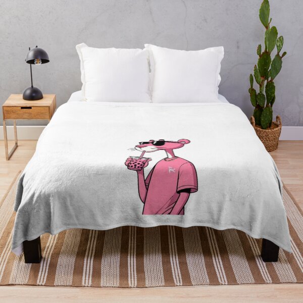 Item preview, Pink Cartoon Panther Character designed and sold by nyxium-art.