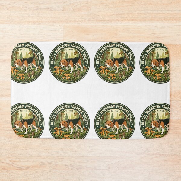 Item preview, Beagle Mushroom Foraging Society Forest Morel Hunt designed and sold by PictoVibe.