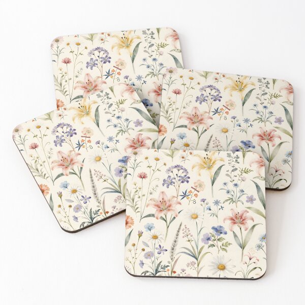 Item preview, A Vintage Floral Pattern designed and sold by artedamensagem.