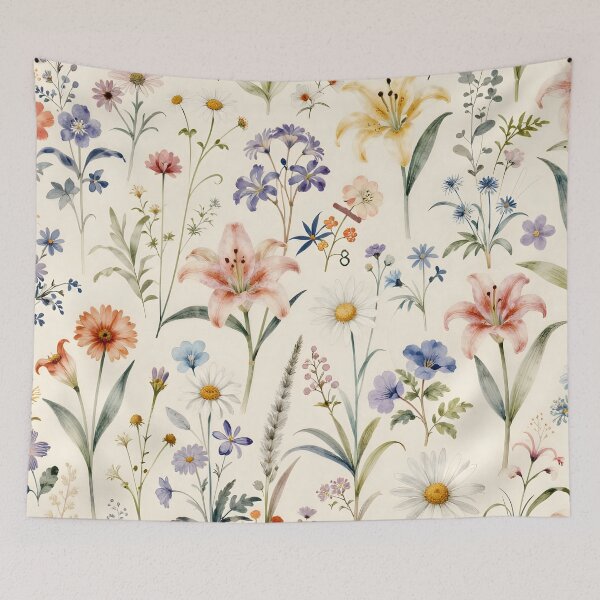 Item preview, A Vintage Floral Pattern designed and sold by artedamensagem.