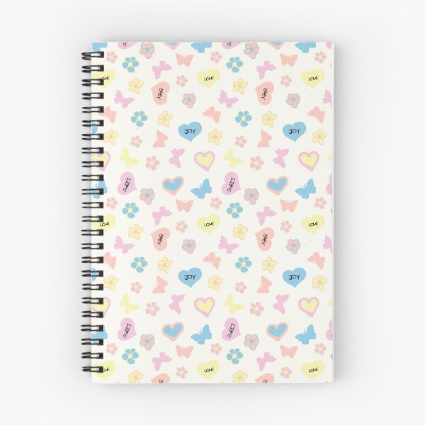 Item preview, Cream Pastel Flowers Hearts Butterflies - Silhouette Baby Collection designed and sold by Pleasing-Prints.