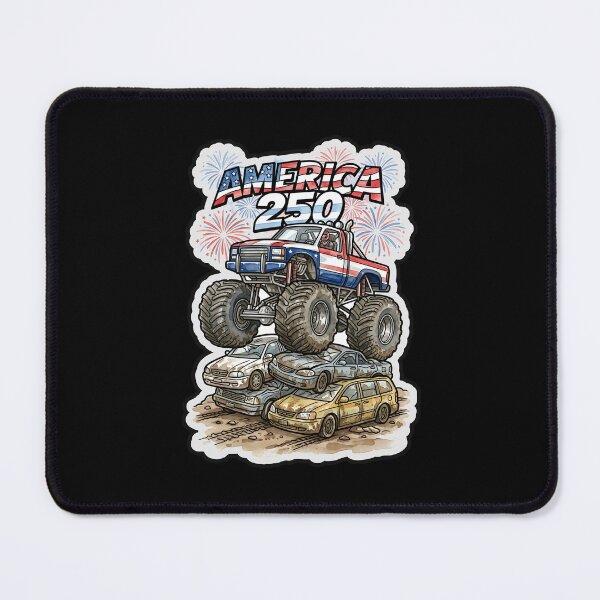 Item preview, America 250 Monster Truck Mayhem - opt 2 designed and sold by jlStopMedia.