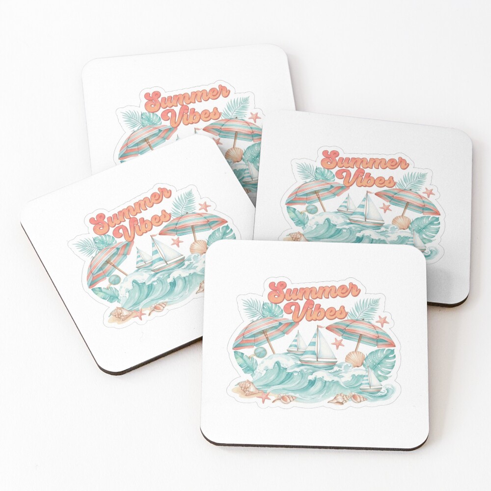 Item preview, Coasters (Set of 4) designed and sold by StickerfoAll.