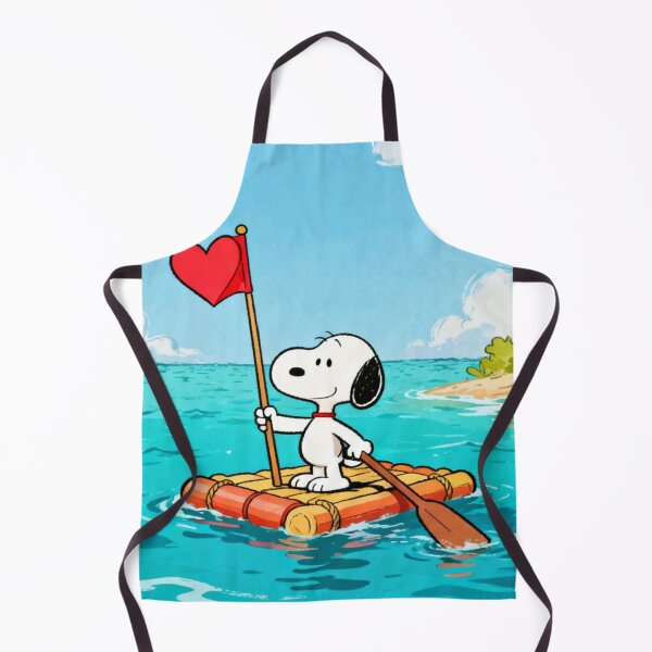 Item preview, Snoopy Ocean Raft Adventure Valentine designed and sold by Innova_Creations.