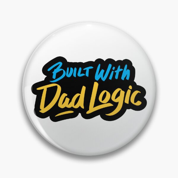 Item preview, Built With Dad Logic designed and sold by checkoutmyengine.