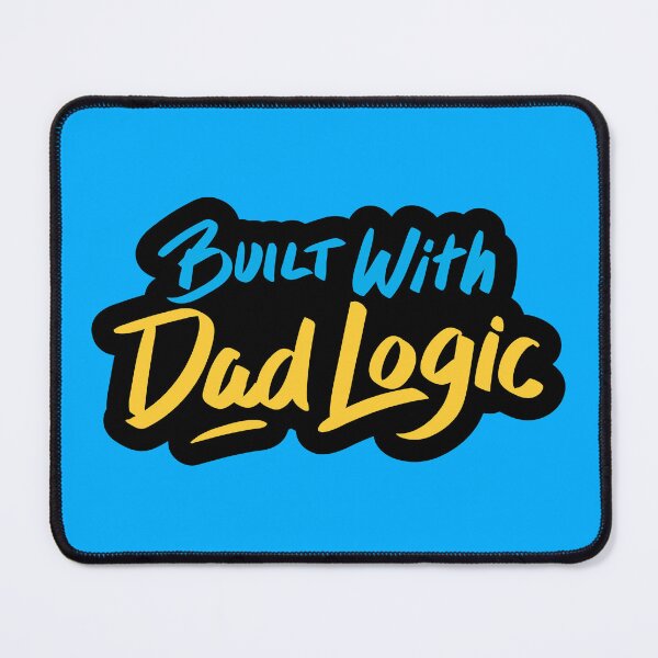 Item preview, Built With Dad Logic designed and sold by checkoutmyengine.