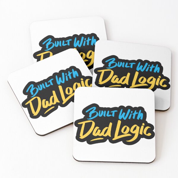 Item preview, Built With Dad Logic designed and sold by checkoutmyengine.