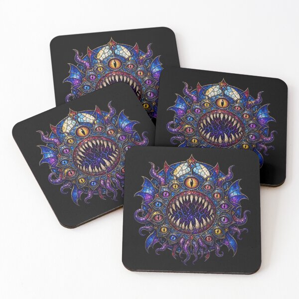 Item preview, Stained Glass Star-Maw designed and sold by Sonic Nova Studios.