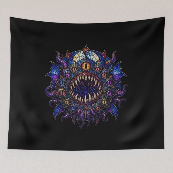 Item preview, Stained Glass Star-Maw designed and sold by Sonic Nova Studios.