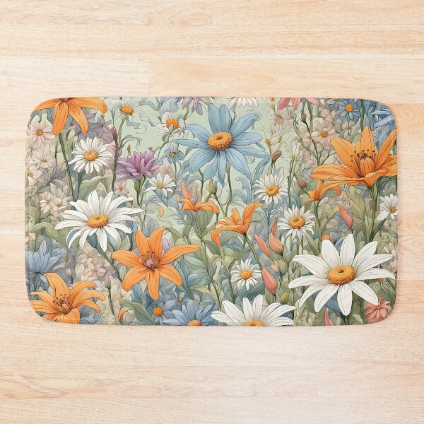 Item preview, Floral Pattern designed and sold by artedamensagem.