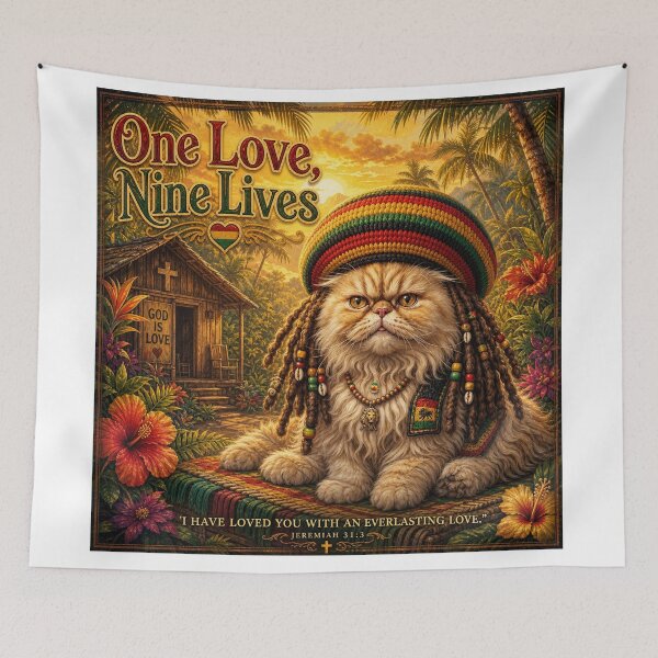 Item preview, One Love, Nine Lives designed and sold by DBVisuals.