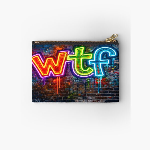 Item preview, Neon Graffiti WTF Wall designed and sold by LMLStews.