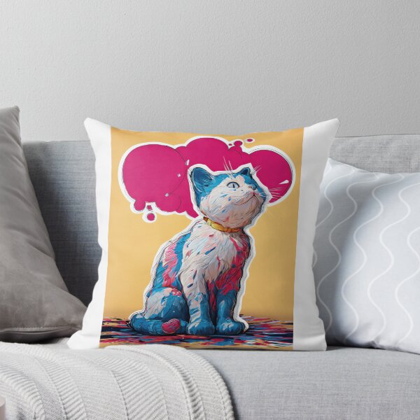 Item preview, Fluffy Orange Cat on Sparkling Surface designed and sold by Trevzan-Tarzani.
