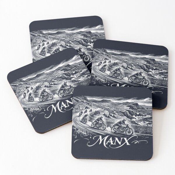 Item preview, Manx Vintage Motorcycle Road Race Classic designed and sold by KiwiRider.