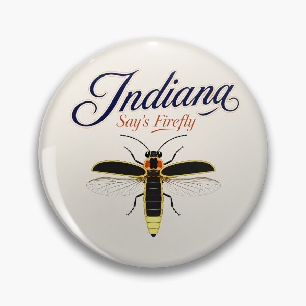 Artikelvorschau, Indiana Say’s Firefly – State Insect Art Print entworfen und verkauft von The-Drip-Studio.