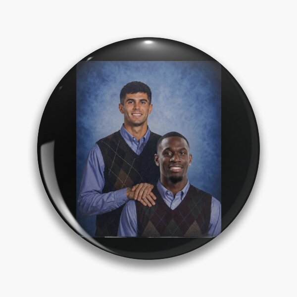 Item preview, Pulisic And Folarin Step Brothers USA Soccer Funny designed and sold by MountainBikings.