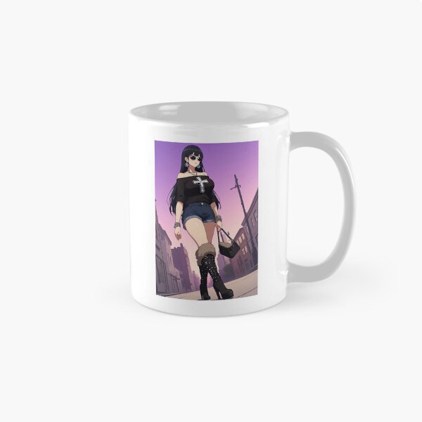 Item preview, Beautiful Y2K Anime Girl City Watching designed and sold by aniiromy.