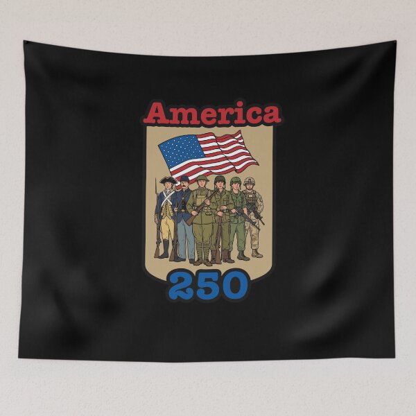 Item preview, 250 Years of American Valor - opt 1 designed and sold by jlStopMedia.