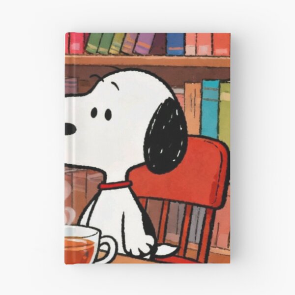Item preview, Snoopy Library Coffee Heart Book Club designed and sold by Innova_Creations.