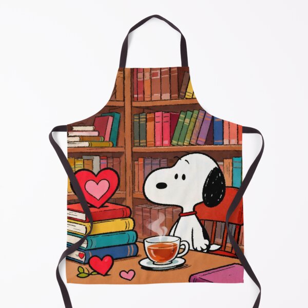 Item preview, Snoopy Library Coffee Heart Book Club designed and sold by Innova_Creations.