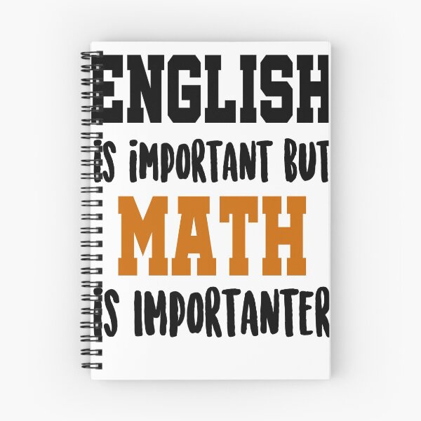 Item preview, English Is Important But Math Is Importanter T-Shirt, Funny Math Shirt, Math Teacher Shirt, Math Lover Gift, Funny Mathematics, I Love Math designed and sold by Noussairox.