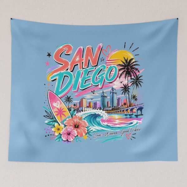 Item preview, San Diego Vibes designed and sold by CristianoArt.