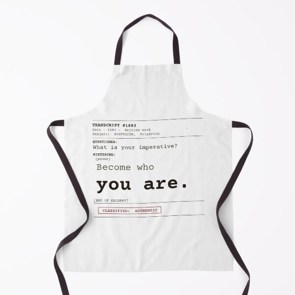 Item preview, Become who you are - Nietzsche designed and sold by Will-to-Power.