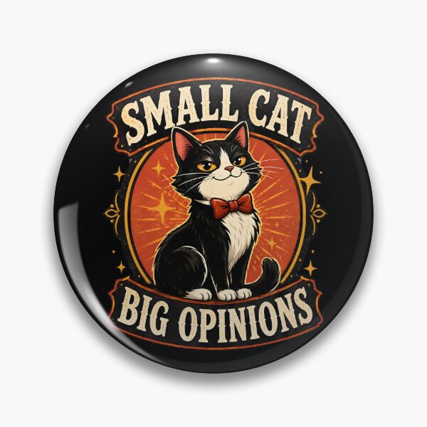 Item preview, Small Cat Big Opinions designed and sold by RexNoise.