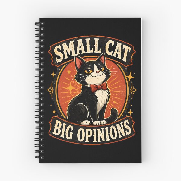 Item preview, Small Cat Big Opinions designed and sold by RexNoise.